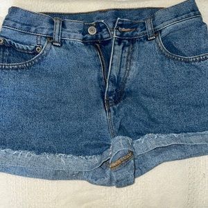 High waisted mom shorts